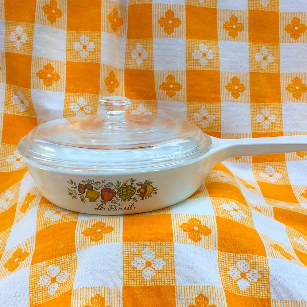 Corning Ware Le Persil Skillet & Lid P-83-B